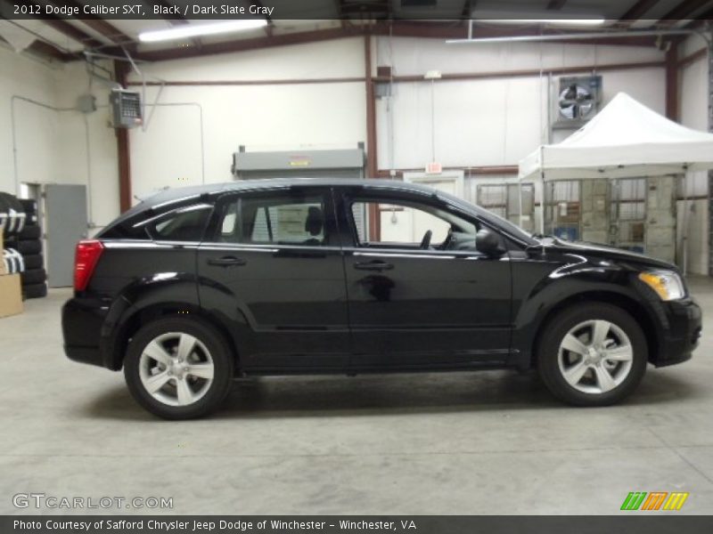 Black / Dark Slate Gray 2012 Dodge Caliber SXT