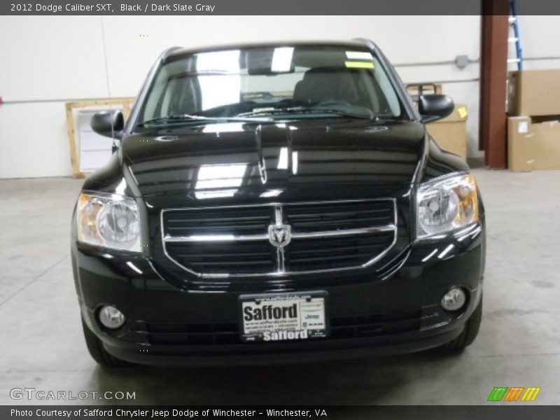 Black / Dark Slate Gray 2012 Dodge Caliber SXT