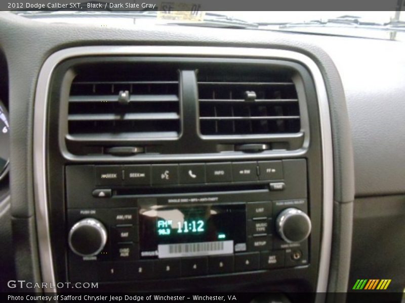 Black / Dark Slate Gray 2012 Dodge Caliber SXT