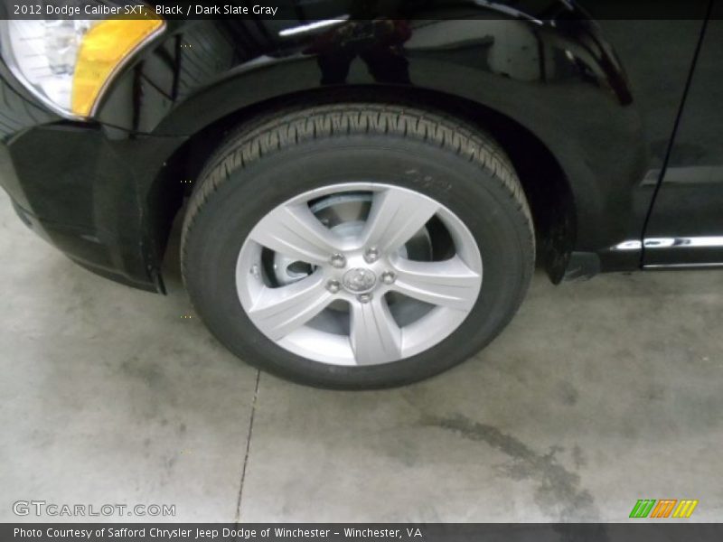 Black / Dark Slate Gray 2012 Dodge Caliber SXT