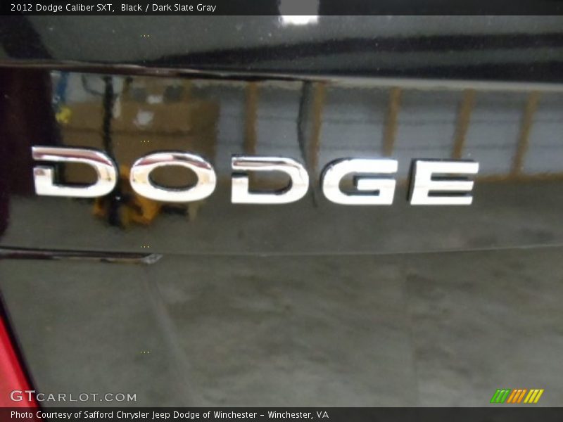Black / Dark Slate Gray 2012 Dodge Caliber SXT