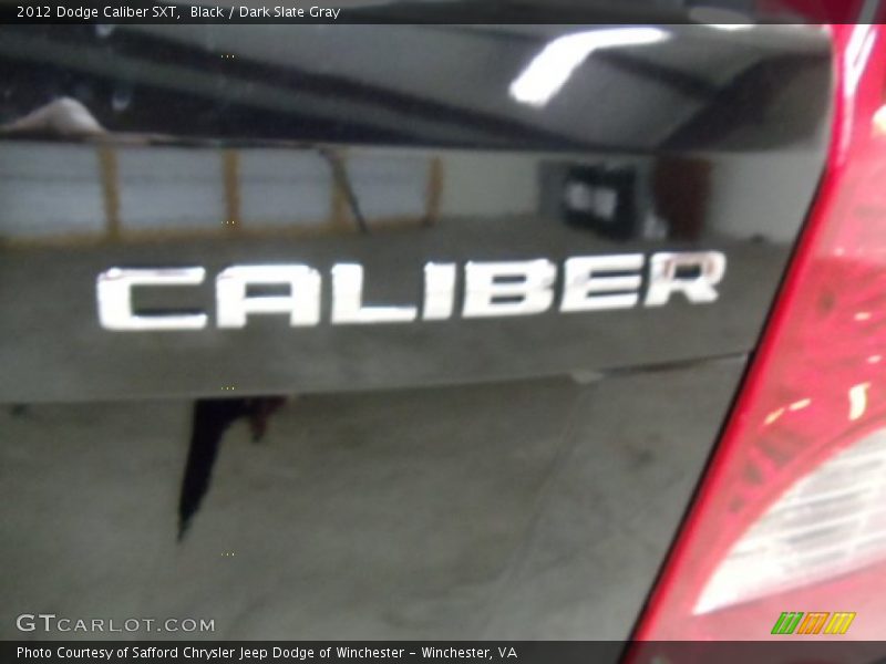 Black / Dark Slate Gray 2012 Dodge Caliber SXT