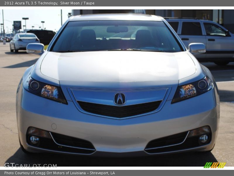 Silver Moon / Taupe 2012 Acura TL 3.5 Technology