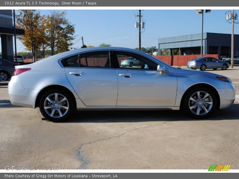 Silver Moon / Taupe 2012 Acura TL 3.5 Technology