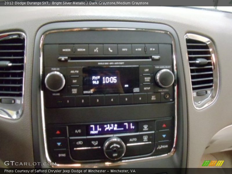 Audio System of 2012 Durango SXT