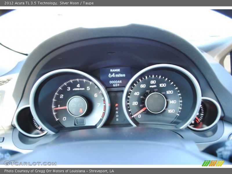  2012 TL 3.5 Technology 3.5 Technology Gauges