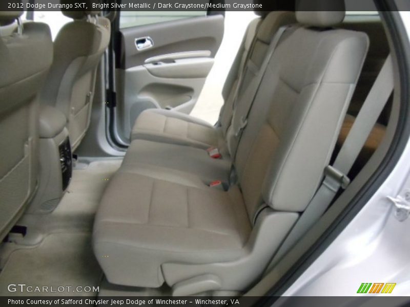 Bright Silver Metallic / Dark Graystone/Medium Graystone 2012 Dodge Durango SXT