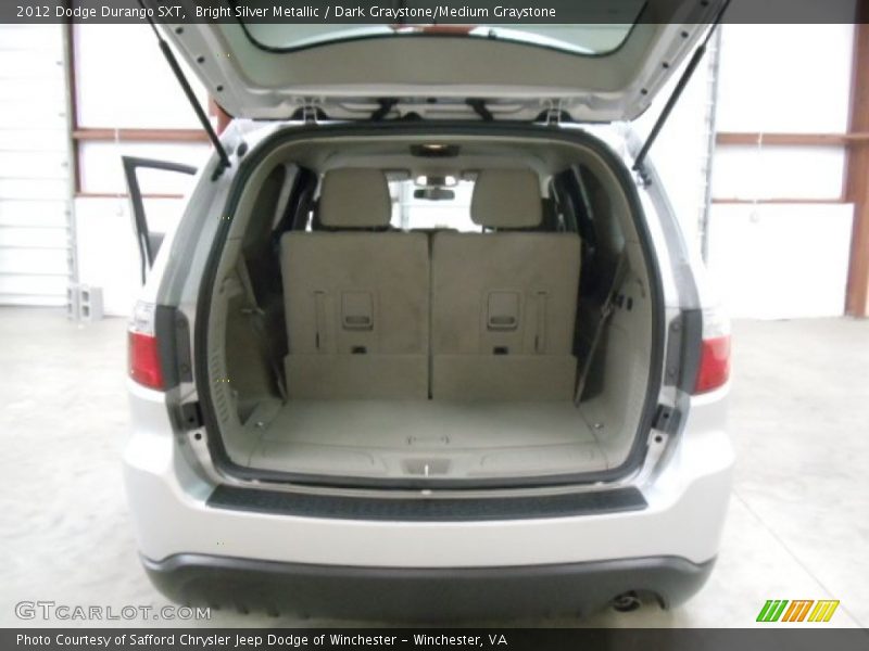 Bright Silver Metallic / Dark Graystone/Medium Graystone 2012 Dodge Durango SXT