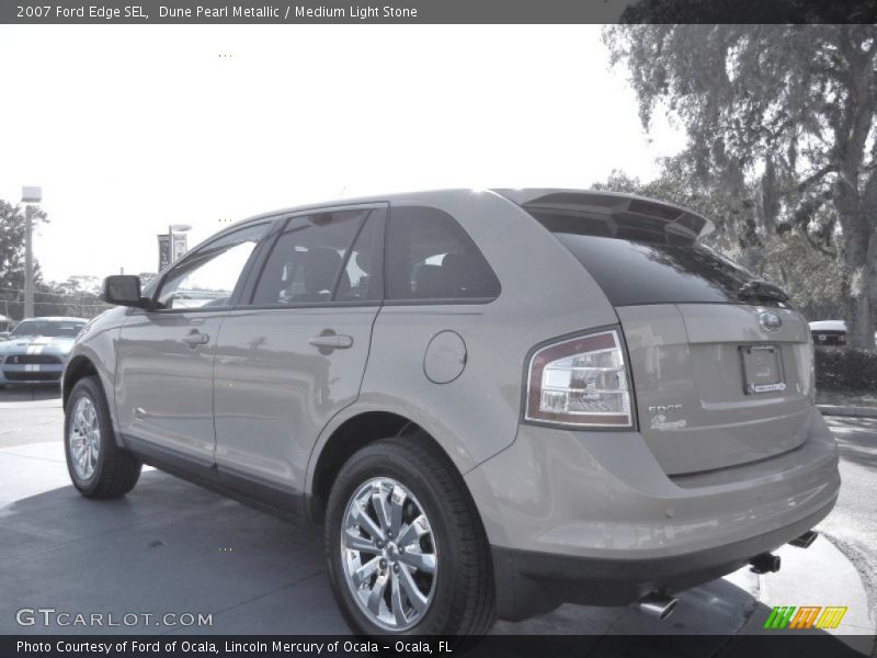 Dune Pearl Metallic / Medium Light Stone 2007 Ford Edge SEL