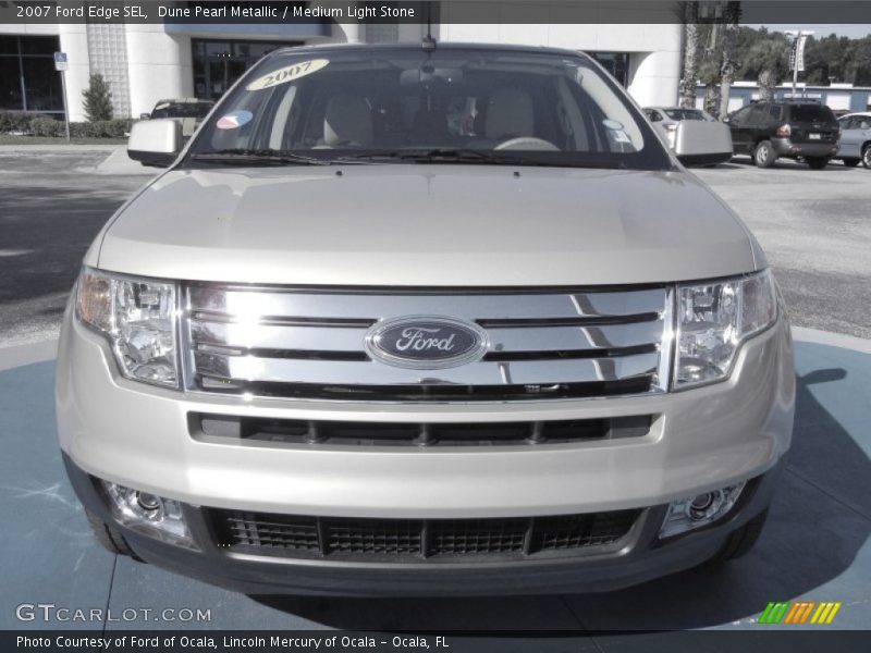 Dune Pearl Metallic / Medium Light Stone 2007 Ford Edge SEL