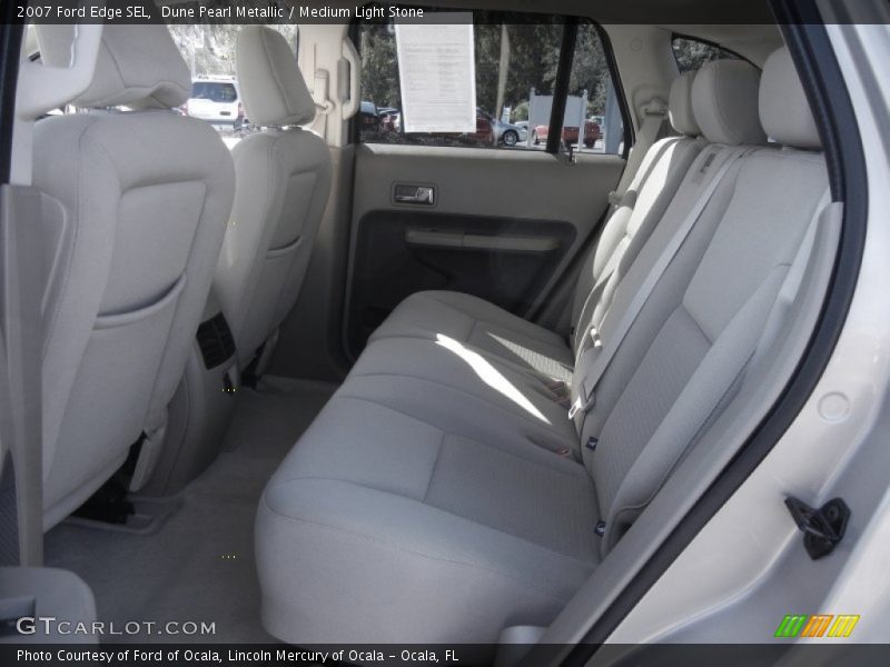 Dune Pearl Metallic / Medium Light Stone 2007 Ford Edge SEL