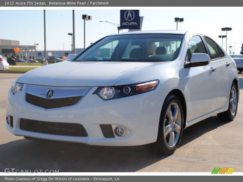 Front 3/4 View of 2012 TSX Sedan