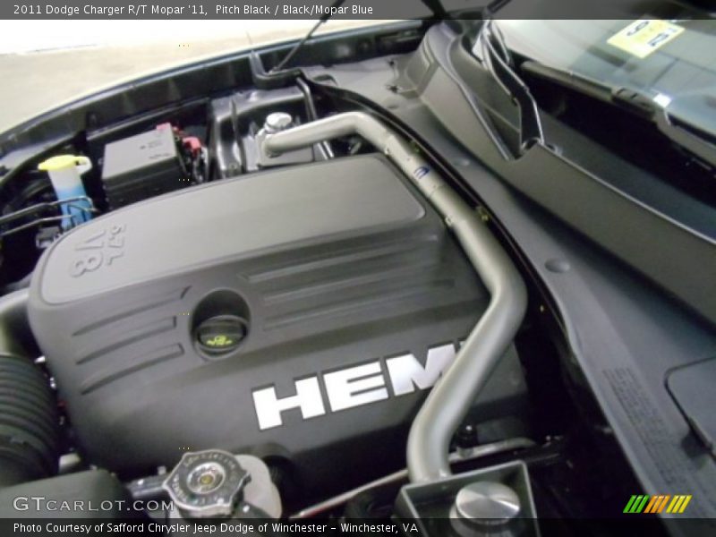  2011 Charger R/T Mopar '11 Engine - 5.7 Liter HEMI OHV 16-Valve Dual VVT V8
