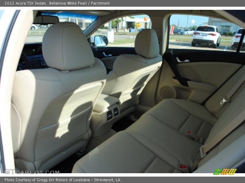  2012 TSX Sedan Parchment Interior