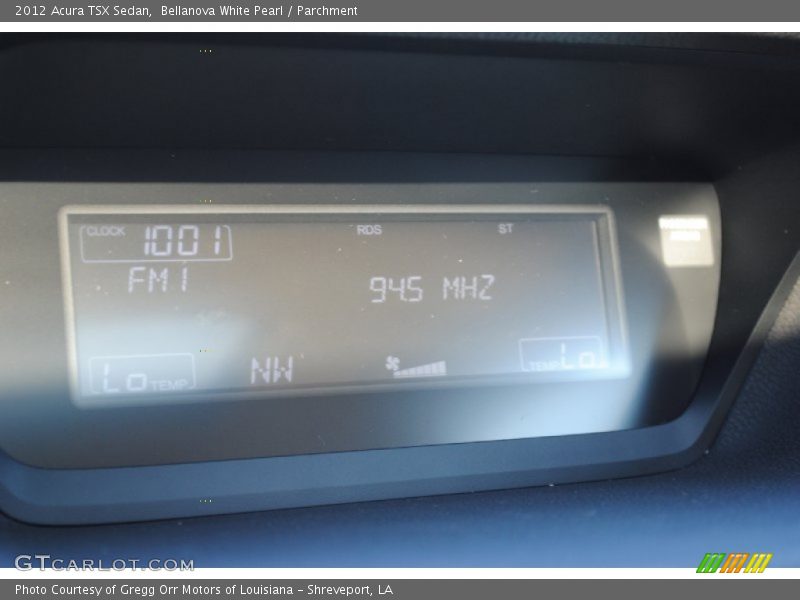 Bellanova White Pearl / Parchment 2012 Acura TSX Sedan