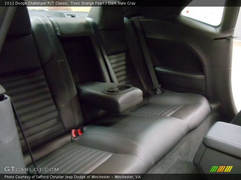 Toxic Orange Pearl / Dark Slate Gray 2011 Dodge Challenger R/T Classic