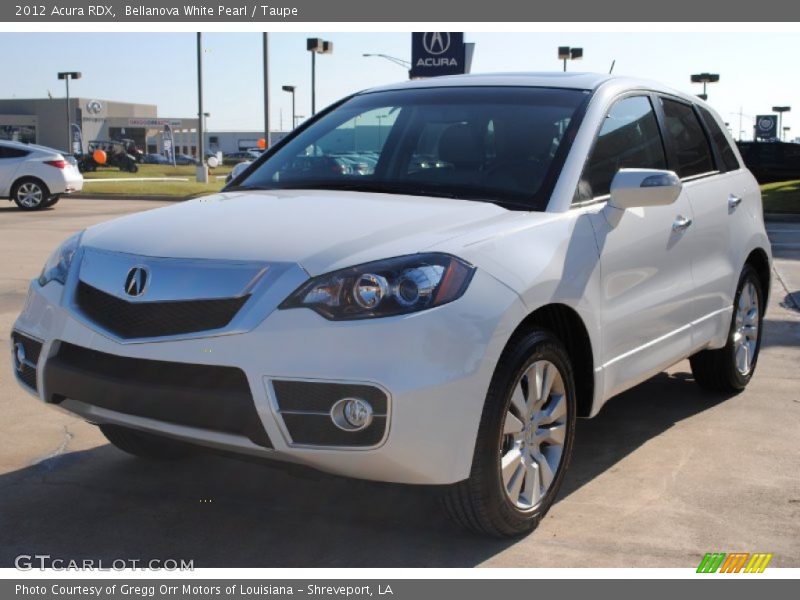 Bellanova White Pearl / Taupe 2012 Acura RDX