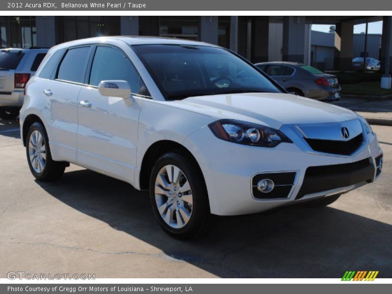 Bellanova White Pearl / Taupe 2012 Acura RDX
