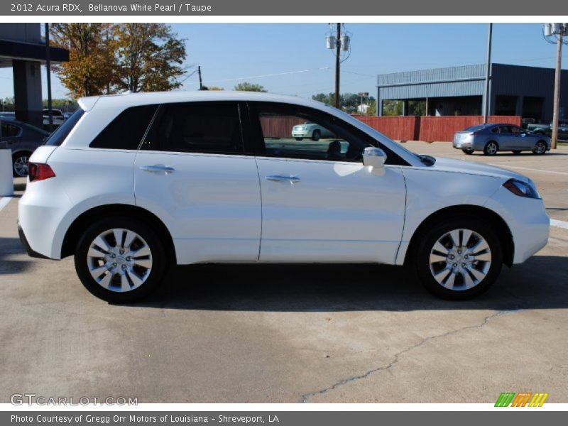 Bellanova White Pearl / Taupe 2012 Acura RDX