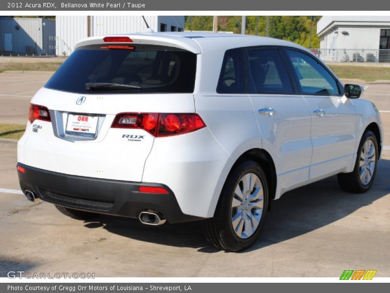 Bellanova White Pearl / Taupe 2012 Acura RDX