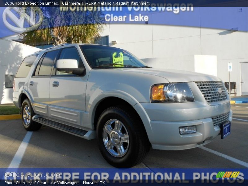 Cashmere Tri-Coat Metallic / Medium Parchment 2006 Ford Expedition Limited