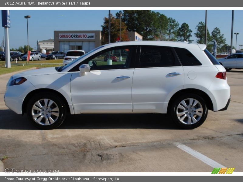 Bellanova White Pearl / Taupe 2012 Acura RDX