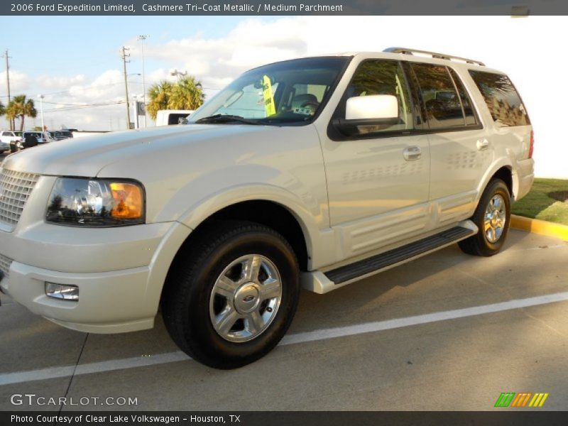 Cashmere Tri-Coat Metallic / Medium Parchment 2006 Ford Expedition Limited