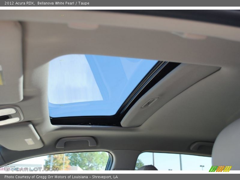 Bellanova White Pearl / Taupe 2012 Acura RDX