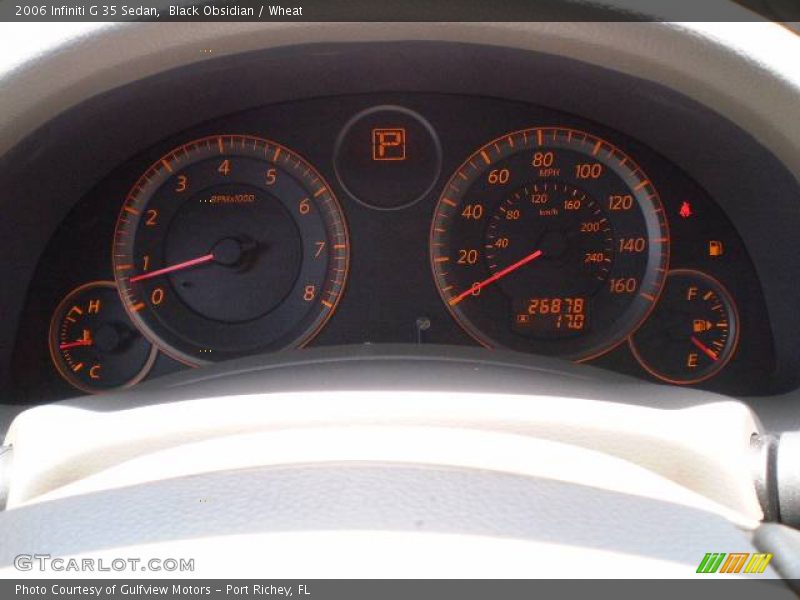 Black Obsidian / Wheat 2006 Infiniti G 35 Sedan