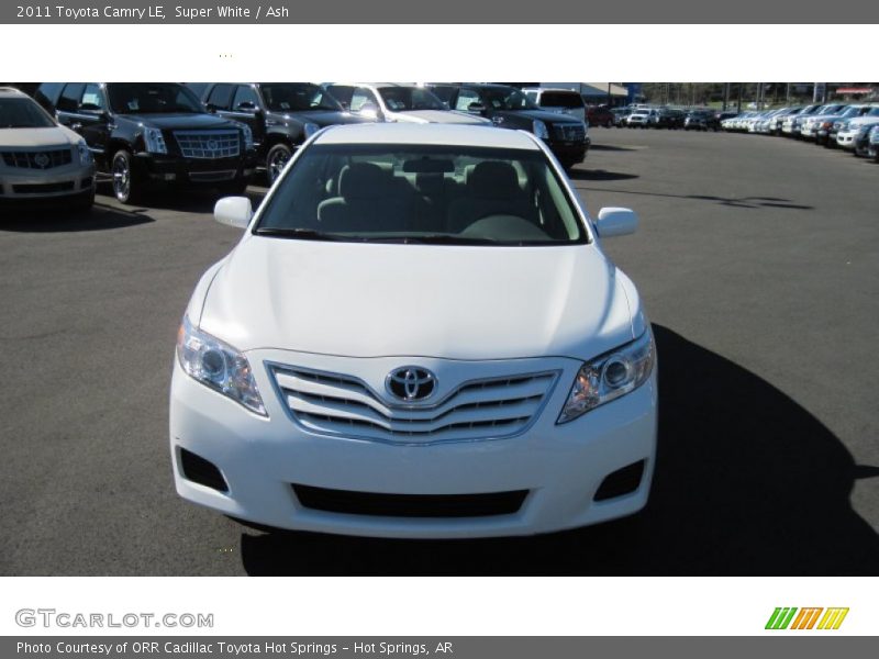 Super White / Ash 2011 Toyota Camry LE