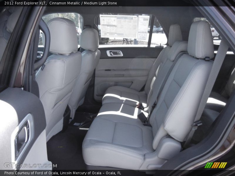 Cinnamon Metallic / Medium Light Stone 2012 Ford Explorer XLT