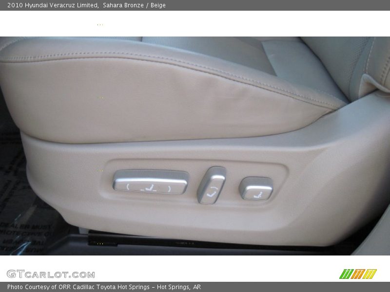 Sahara Bronze / Beige 2010 Hyundai Veracruz Limited