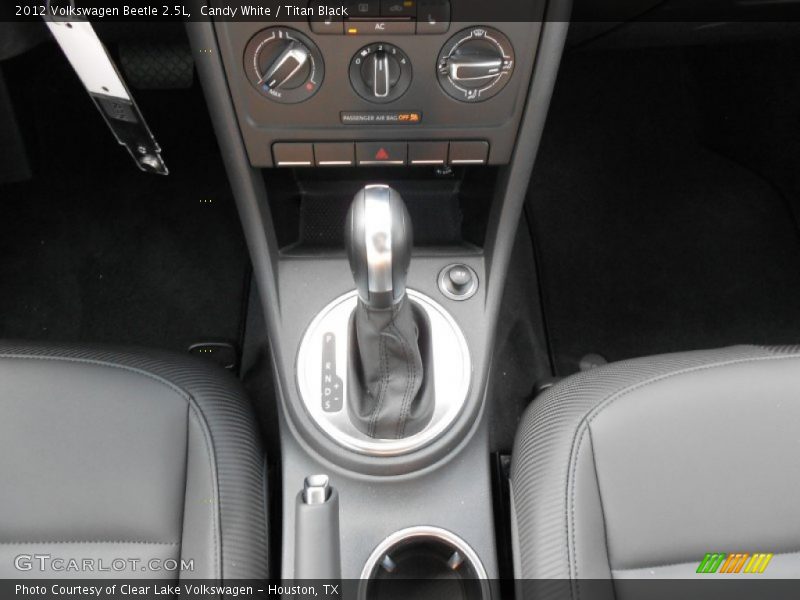  2012 Beetle 2.5L 6 Speed Tiptronic Automatic Shifter