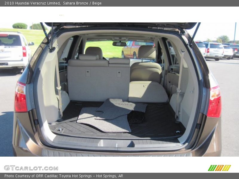  2010 Veracruz Limited Trunk