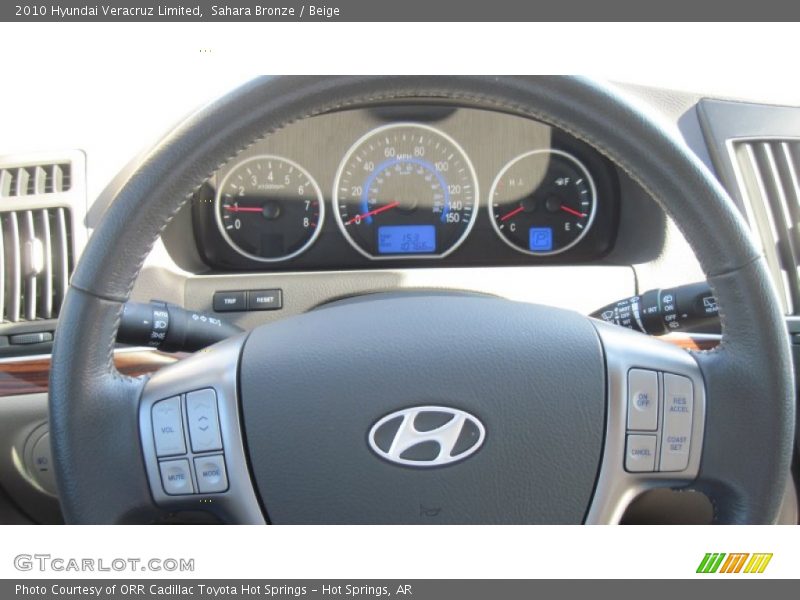 Sahara Bronze / Beige 2010 Hyundai Veracruz Limited