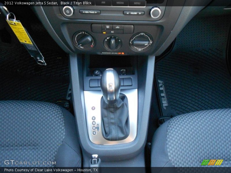 Black / Titan Black 2012 Volkswagen Jetta S Sedan
