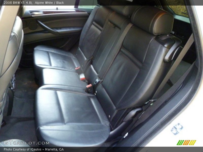 Alpine White / Black 2008 BMW X5 4.8i