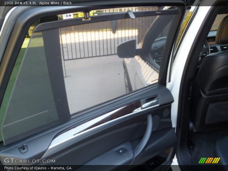 Alpine White / Black 2008 BMW X5 4.8i