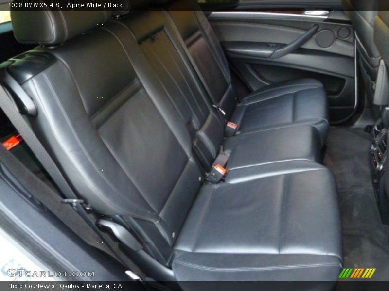 Alpine White / Black 2008 BMW X5 4.8i