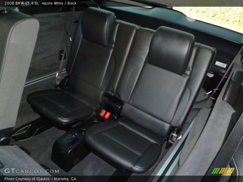 Alpine White / Black 2008 BMW X5 4.8i