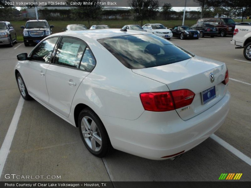 Candy White / Titan Black 2012 Volkswagen Jetta TDI Sedan