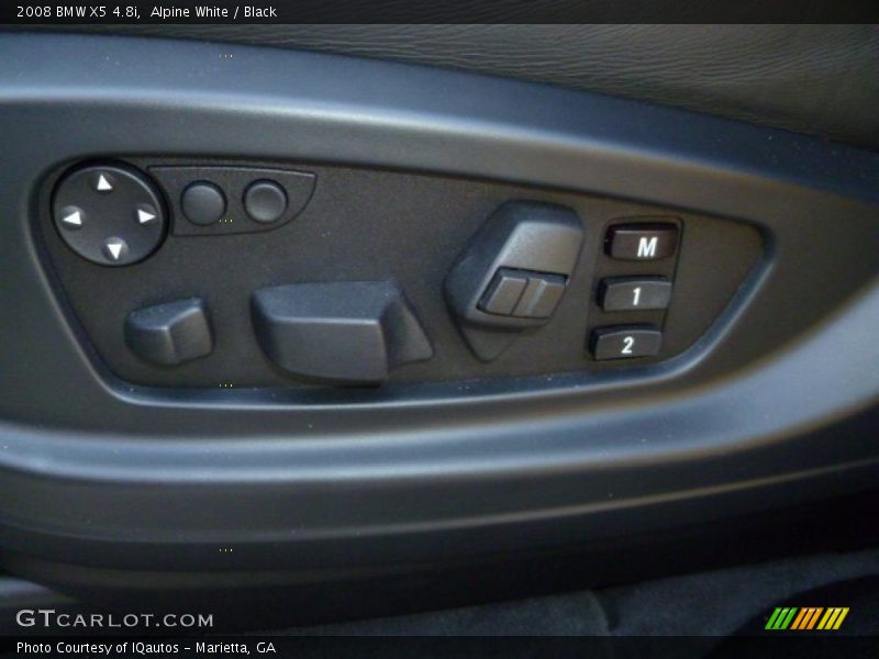 Alpine White / Black 2008 BMW X5 4.8i