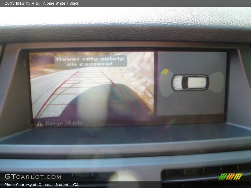 Alpine White / Black 2008 BMW X5 4.8i
