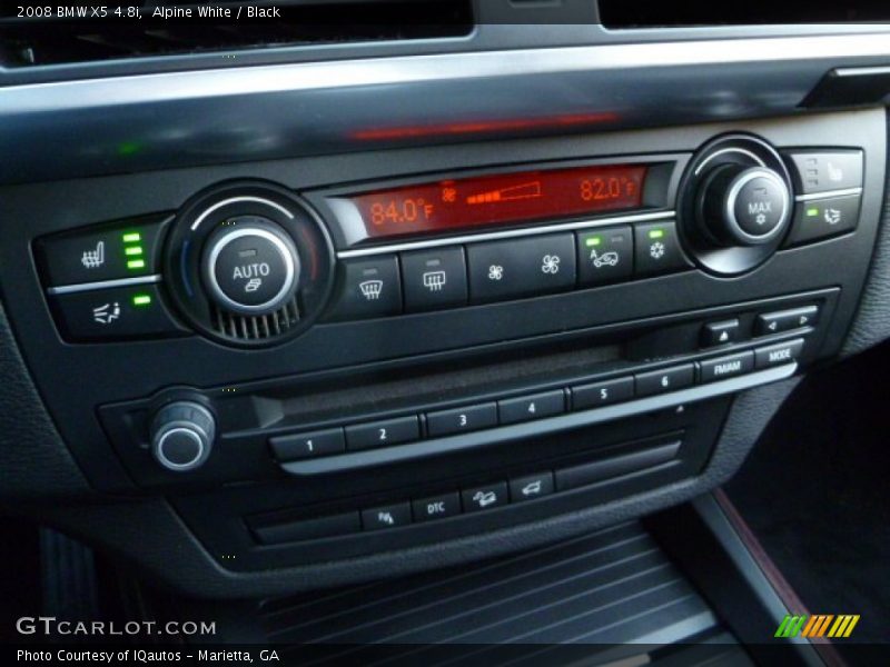 Alpine White / Black 2008 BMW X5 4.8i