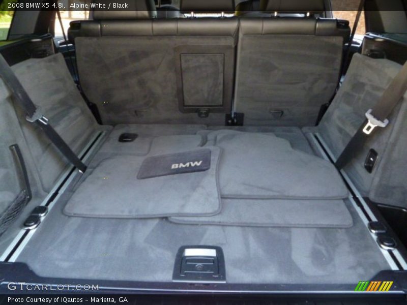 Alpine White / Black 2008 BMW X5 4.8i