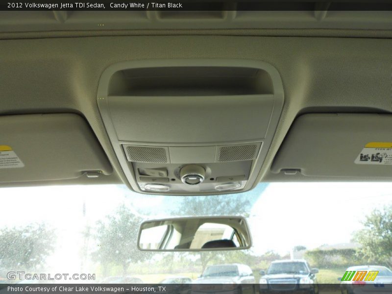 Candy White / Titan Black 2012 Volkswagen Jetta TDI Sedan