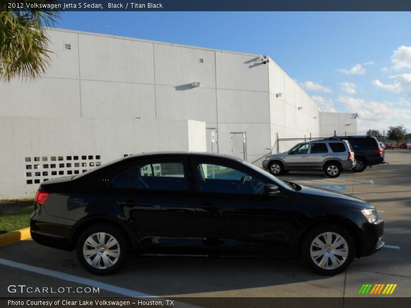 Black / Titan Black 2012 Volkswagen Jetta S Sedan