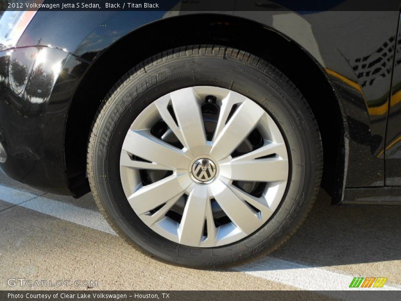 Black / Titan Black 2012 Volkswagen Jetta S Sedan