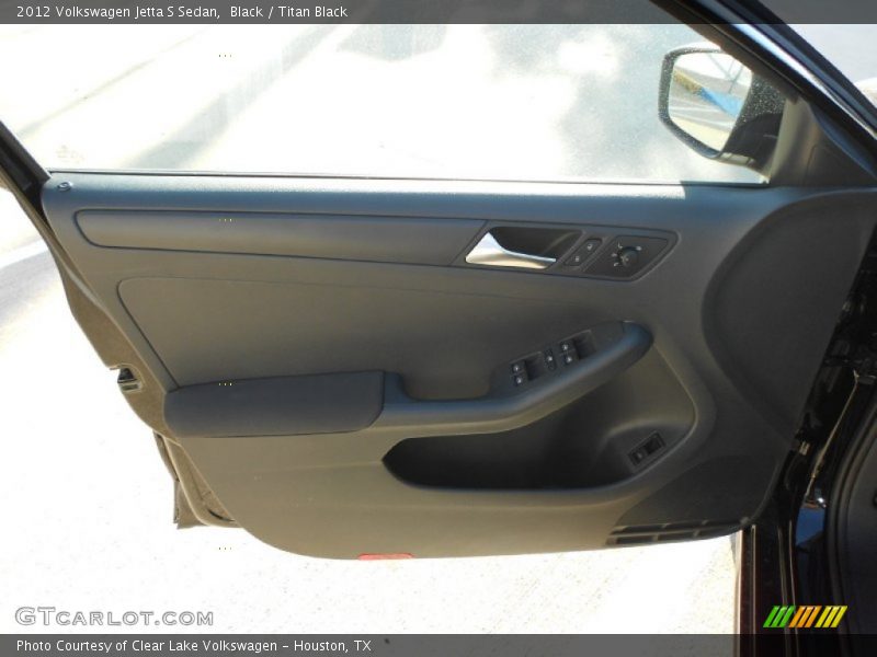 Black / Titan Black 2012 Volkswagen Jetta S Sedan