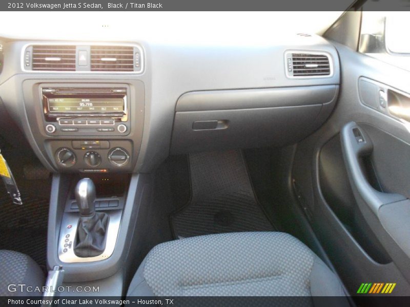 Black / Titan Black 2012 Volkswagen Jetta S Sedan